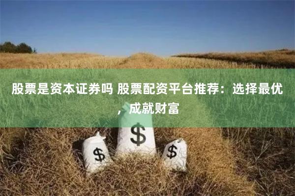 股票是资本证券吗 股票配资平台推荐：选择最优，成就财富